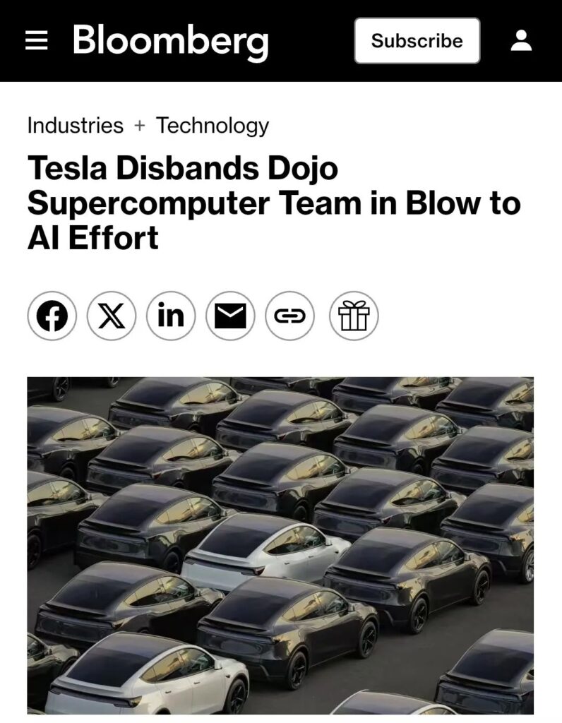 超算“豪赌”终结，特斯拉更依赖英伟达了