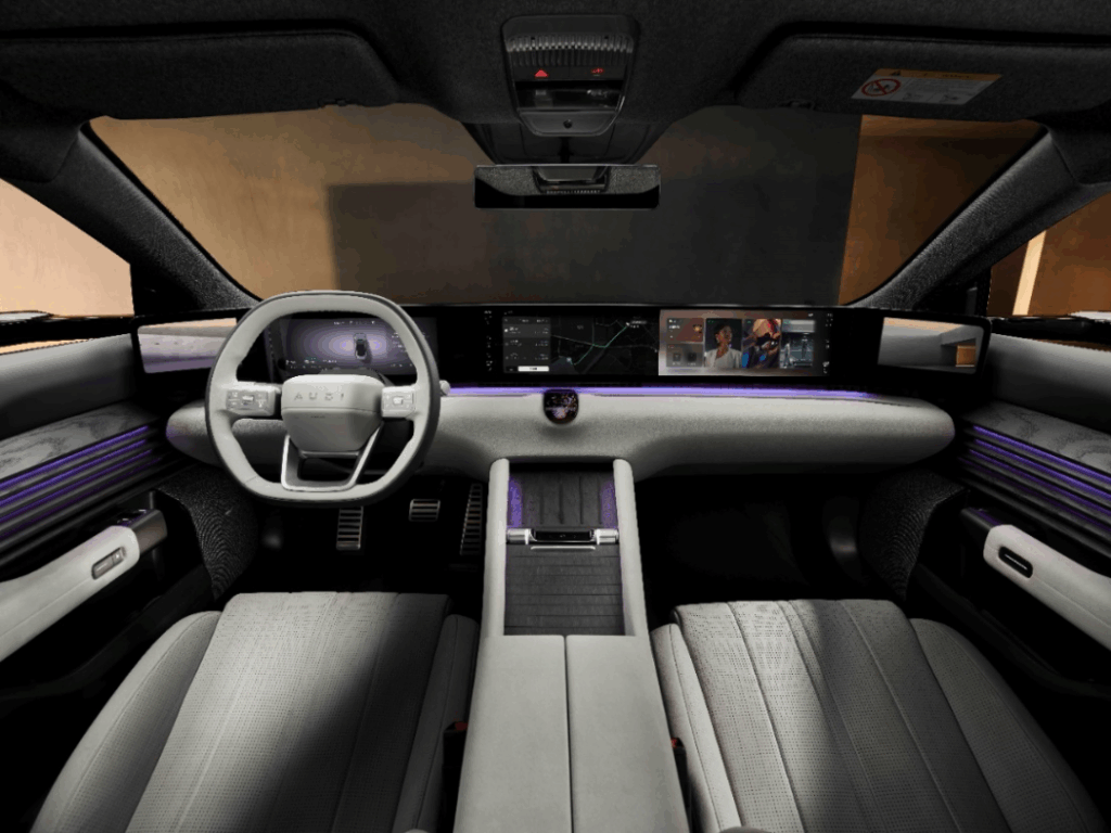 没有四个圈的奥迪，盯上中国新势力