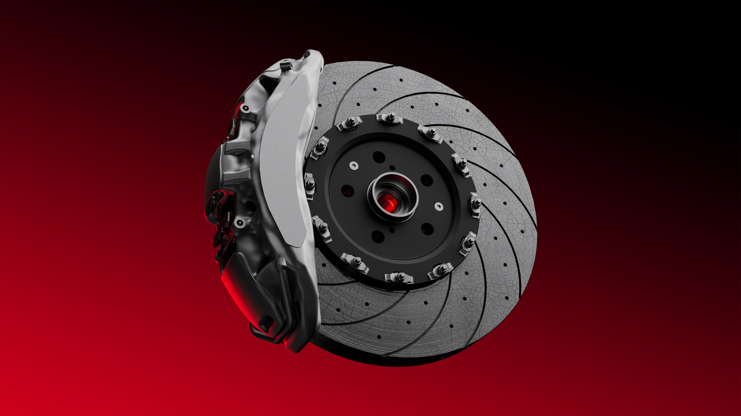 图3：钛合金卡钳及升级版碳陶刹车盘