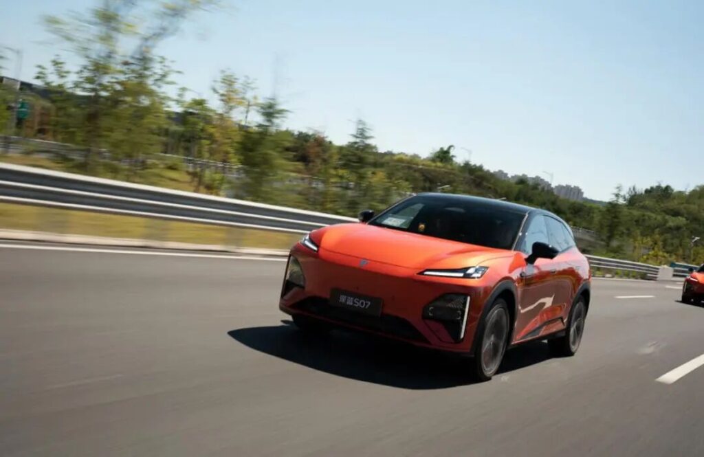 既有全面实力又是细节控，全新深蓝S07凭借豪华内饰火爆出圈