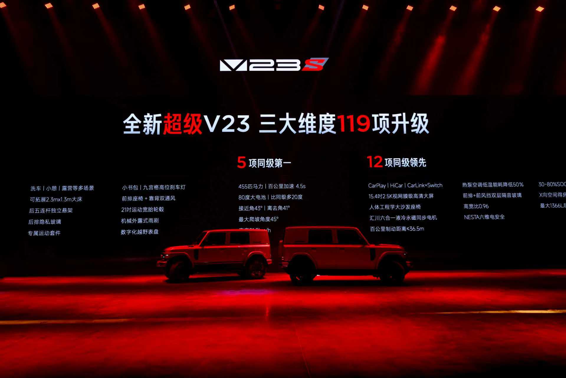 “没有两台一样的V23”，何况iCAR超级V23？